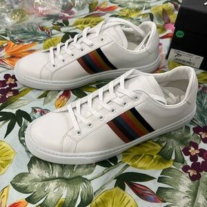 NWT Paul Smith white Hansen sneakers